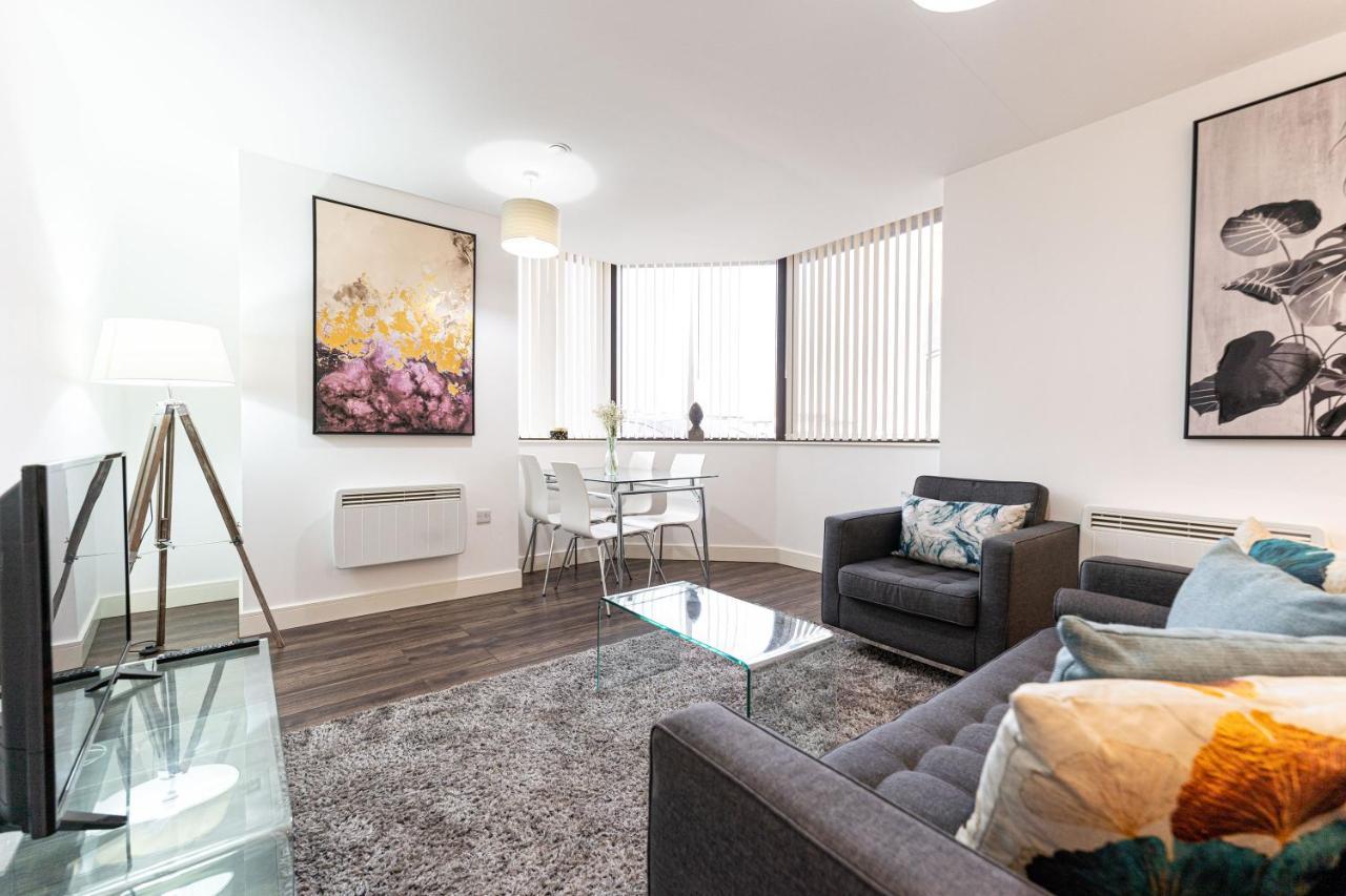 Seven Living Broadway Residences - Birmingham City Centre, Broad Street - Free Parking 外观 照片